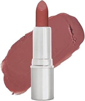 Honeybee Gardens Truly Natural Long Lasting Lipstick, Swizzle, Neutral Pink Mauve, Naturally Hydrating & Nourishing, Vegan, Gluten-Free & Cruelty-Free, 0.11 oz / 3 g