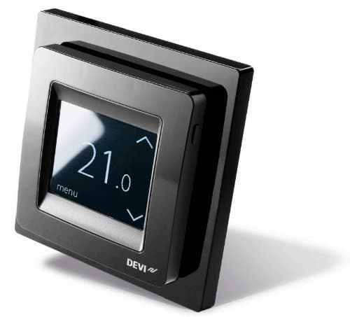 DeviregTouch - The Popular Touchscreen Thermostat in Black