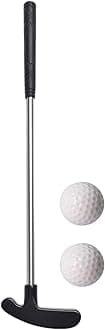 miini Golf Putter - Golf Putters For Men | Portable Kids Putter | Stainless Steel Shaft tp'r Grip | 2-Way | Zinc Alloy Head Anti-Rust, Accessories For Living Rooms Bedrooms School