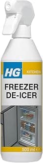 – HG Freezer De-Icer 500 ml - Freezer Defroster to Remove Ice Super Fast - Easy to Use