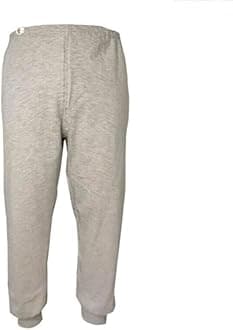 Waterproof Diaper Pants for The Elderly, Leak-Proof Long Pants, Washable Cotton, Adult Urine Pads,Paralyzed, Bedridden Men Women (Gray,X-Large)