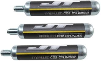 JT Paintball JT 88/90gram CO2 Tank - Prefilled - 3 Count