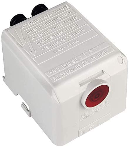 cjc Primary Control Box, 1-Way, Push Button Actuator, White, Automatic Operation, Compatible with Riello 40G Oil Burner Controller + Electric Eye