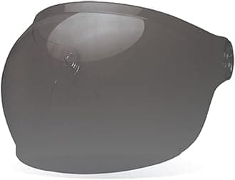Bullitt Helmet Bubble Shield Dark Smoke - Black Tab