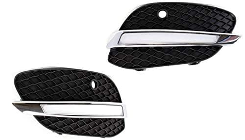 Driver and Passenger Side LED Daytime Running Light, Xtreme Super Bright Fog Lamp with LED Bulbs Replacement for Benz X253 GLC SUV 2015-2018, 1 Pair Left & Right White DRL