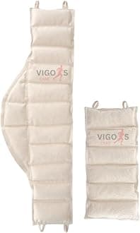 moist heat therapy hydrocollator pack for physiotherphy pain relief, hote pack bag for pain relief, steam hot pack set - Pack Of (Cervical_Wrist_2Pcs)