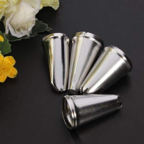 4PCS Stainless Steel Cake Nozzles Tools