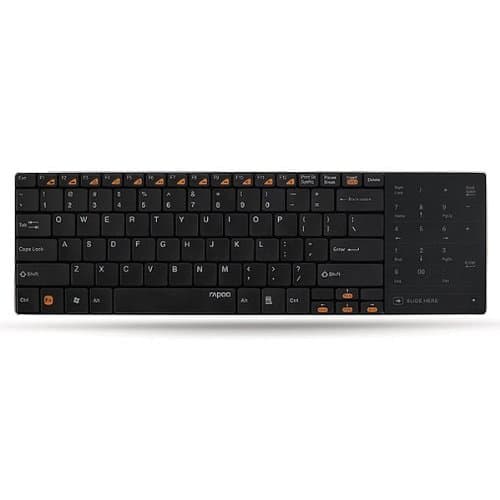 Rapoo E9080 Wireless Touchpad Keyboard 2.4GHz Ultra-slim