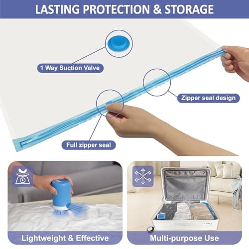 15 Pack Bags with Pump