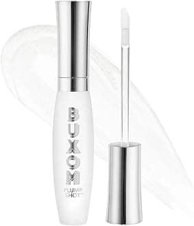 Buxom Plump Shot Peptides Lip Serum, Plumping Lip Gloss, Plumper with Advanced Peptides, Hyaluronic Acid, Avocado & Jojoba Oil, Cruelty-Free