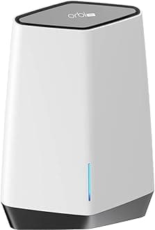 NETGEAR Orbi Pro WiFi 6 Tri-band Mesh System (SXK80) | Router with 1 Satellite Extender for Business or Home | Coverage up to 6,000 sq. ft. and 60+ Devices | AX6000 802.11 AX (up to 6Gbps) (Pack of 2)