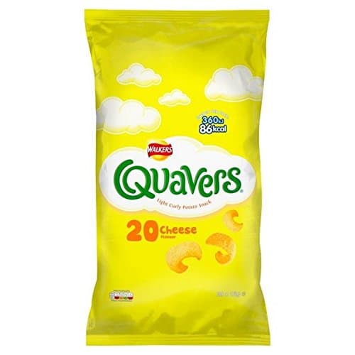 Walkers Quavers Cheese Snacks 20 x 16g
