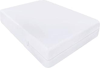 Utopia Bedding Premium Waterproof Mattress Encasement Super King Bed (180 x 200 x 20 cm), Zippered Mattress Protector, Bed Bug and Dust Mite Proof Mattress Cover, White