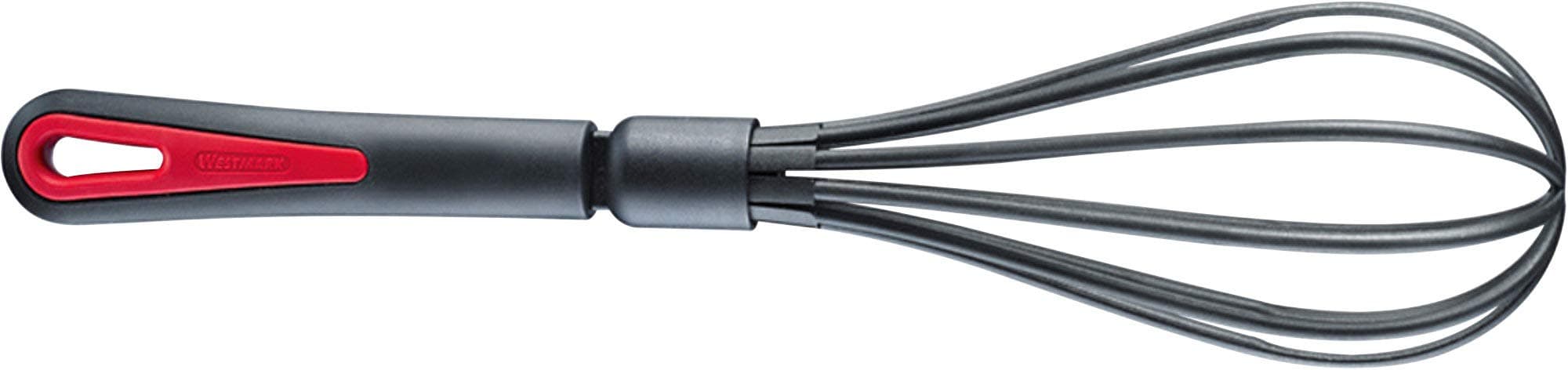 Gallant Whisk, 2.8" wide, Red/Black
