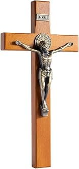 Oak Gold Wall Cross
