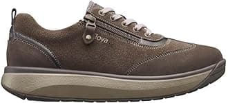 JOYA Laura Brown, Women's Sneaker in Suede, Brown, 8