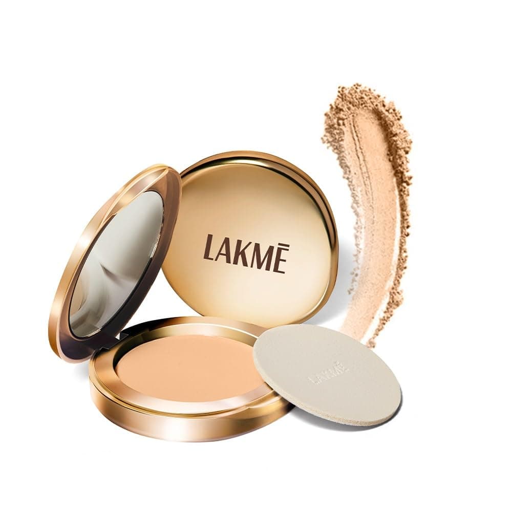 LAKMÉ 9 to 5 Flawless Matte Complexion Compact, Melon, 8 gm