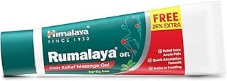 Himalaya Rumalaya Gel 10 g | 8 g + 2 g 25% Extra Free | Quick Relief Formula For Body Pain, Back Pain, Knee Pain, Muscle Pain, and Sprains | With Herbal Actives