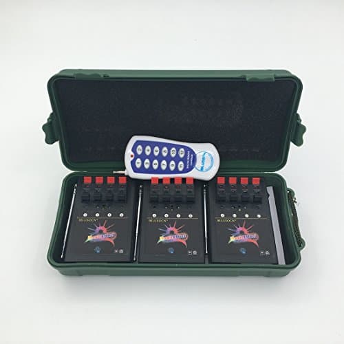 Ship from USA 12 Cue Remote Wireless Control Fire-Work Firing System and Wedding Equipment