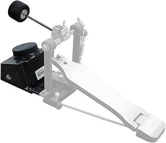 Bass Drum Trigger Realistic Kick Drum Pad With Felt Beater Hammer for Percussion Pad Multipad Electric Drum Set