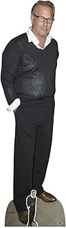 Star Cutouts CS1052 Kevin Costner Lifesize Cardboard Cutout With Mini Actor