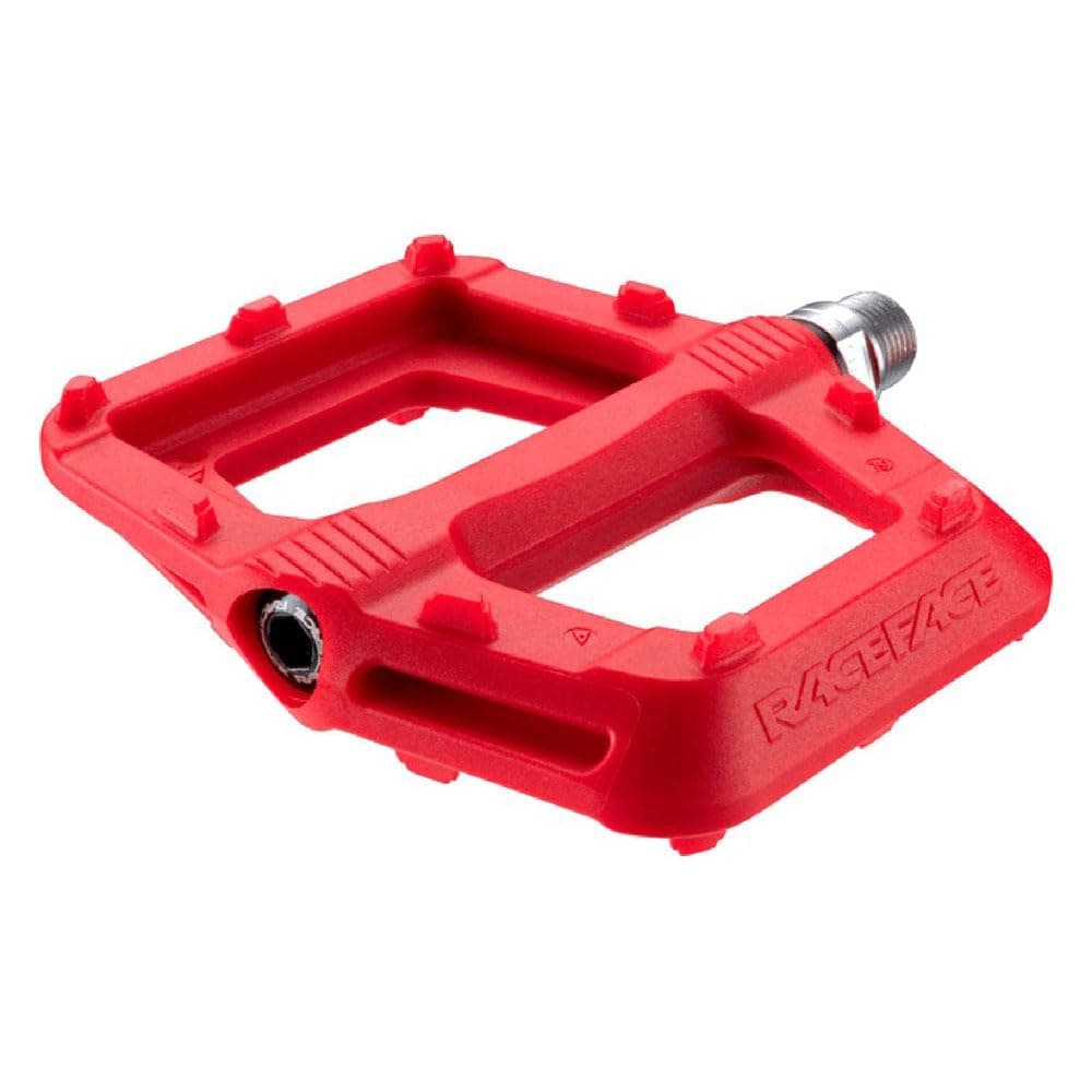 Race Face Ride Pedals, Red, One Size