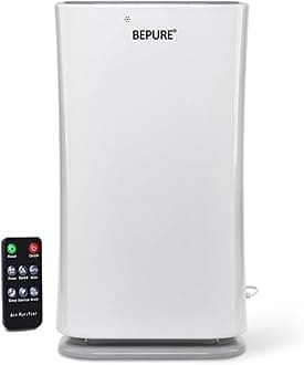 Bepure B1 Air Purifier with True HEPA H13 Filtration| Area Upto 500 sq ft | Best for Homes & Offices|Removes 99.97% pollutants by 4 Stage Filtration| Remote control provided for convenience