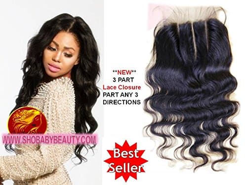 Peruvian Virgin 3 Part Lace Closure (10 Inches)