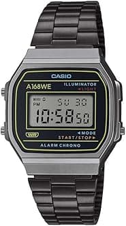 Casio Watch A168WEHB-1AEF, Gray, Bracelet