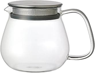 Unitea One Touch Teapot, Clear, 460 ml, 8335