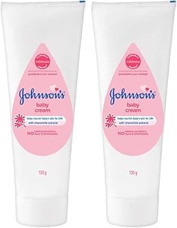 Johnson & Johnson Baby Cream 100g (Pack of 2)