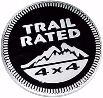 Wrangler Grand Cherokee Liberty Trail Rated Emblem Decal MOPAR OEM