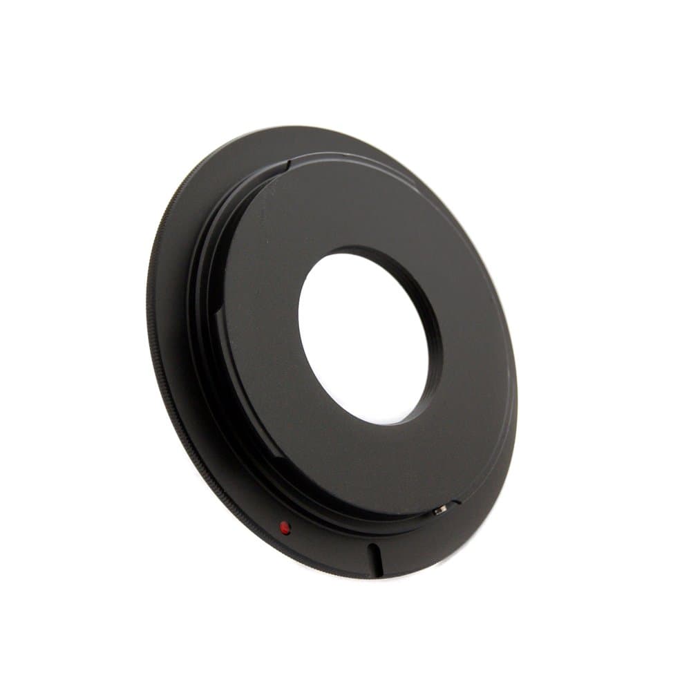 Camera Adapter Ring Tube Lens Adapter Ring for C Mount Lens to Canon EOS EF Mount Camera Adapter / Such as: Fits Canon EOS 100D 350D 450D 500D 600D 650D 700D 750D 760D 1000D 1100D 1200D 10D 20D 30D 40D 50D 60D 70D 1D 1D Mark II 1D Mark III 1D Mark IV 1Ds 1Ds Mark II 1Ds Mark III 1DX 5D 5D Mark II 5D Mark III 5DS 5DS R 6D 7D 7D Mark II Cameras