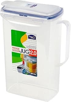 Rectangular Fridge Door Jug 2ltr (190 x 100 x 234mm)