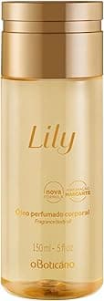 Lily Perfumed Body Oil by O Boticario | Lightweight & Fast-Absorbing Moisturizing Body Oil for Women | Dermatologist Tested (5 fl. oz.)