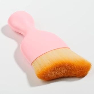 Car Interior Detailing Brush,Soft Bristle Cleaning Brush Car Detailing Brush Dusting Brush,Car Interior Cleaning Tool,Auto Detail Brush Car Dash Duster Brush (Pink)