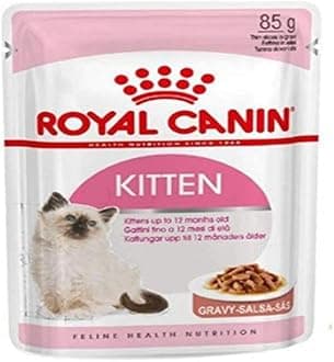 Royal Canin FHN-WET Kitten (for kittens up to 12 months), Wet Pouch, 3.0 oz (85 g) x 12 Bags, 1 Case
