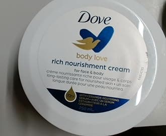 DOVE Nourishing Body Care Crema SUAVIZANTE RICA 250ML
