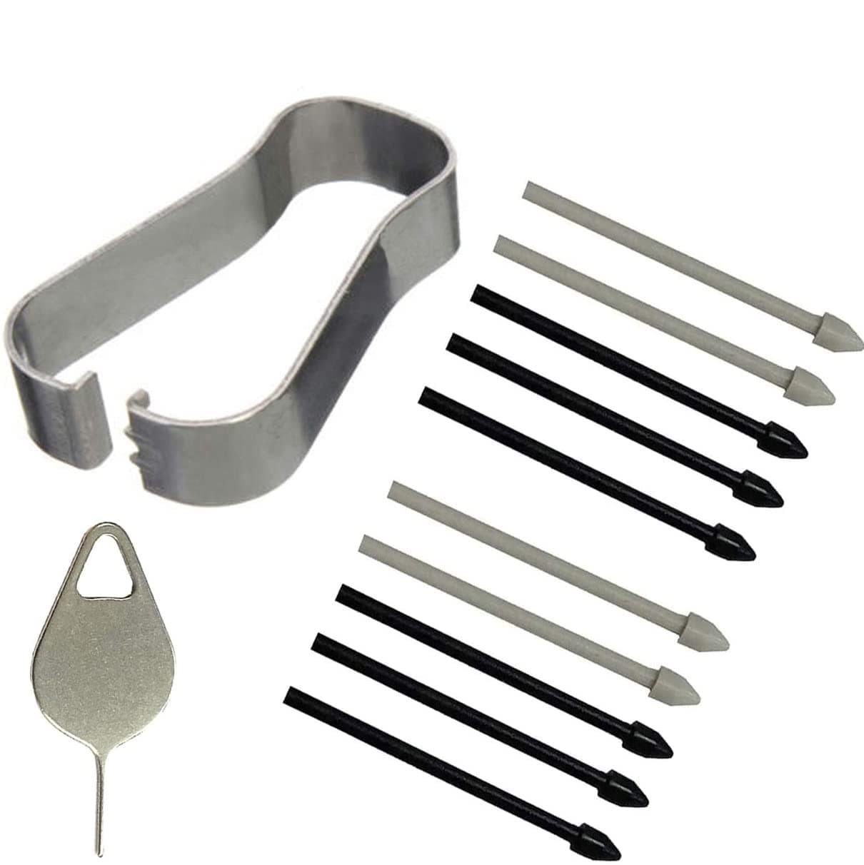 Eagelwireless Stylus S Pen Replacement Tips Nibs for Samsung Galaxy Tab S3 9.7/Galaxy Tab S4/Samsung Chromebook/Galaxy Book (Tips-White)