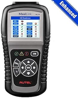 MaxiLink ML519 Enhanced Mode 6 OBD2 Scanner Auto Diagnostic Scan Tool Check Engine Fault Code Reader CAN Scan Tool, Upgraded Ver. of AL319