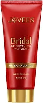 Jovees Herbal Bridal Face Creme | For Natural Glow and Brightness | Ultra Radiance, Hydrated and Flawless skin | Daily Use | For All Skin Types 60 GM