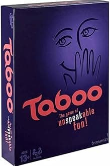 DYOMNIZY Taboo Board Game | The Ultimate Guessing Game for Families & Kids | Ages 13+ | Fun for 4 or More Players (Taboo Board Game)