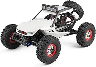 WLTOYS WL 12429 1/12 4WD RC Racing Car High Speed Off-Road Remote Control Alloy Crawler Truck LED Light Buggy Toy Kids Gift RTF (12429 2 * 1500)