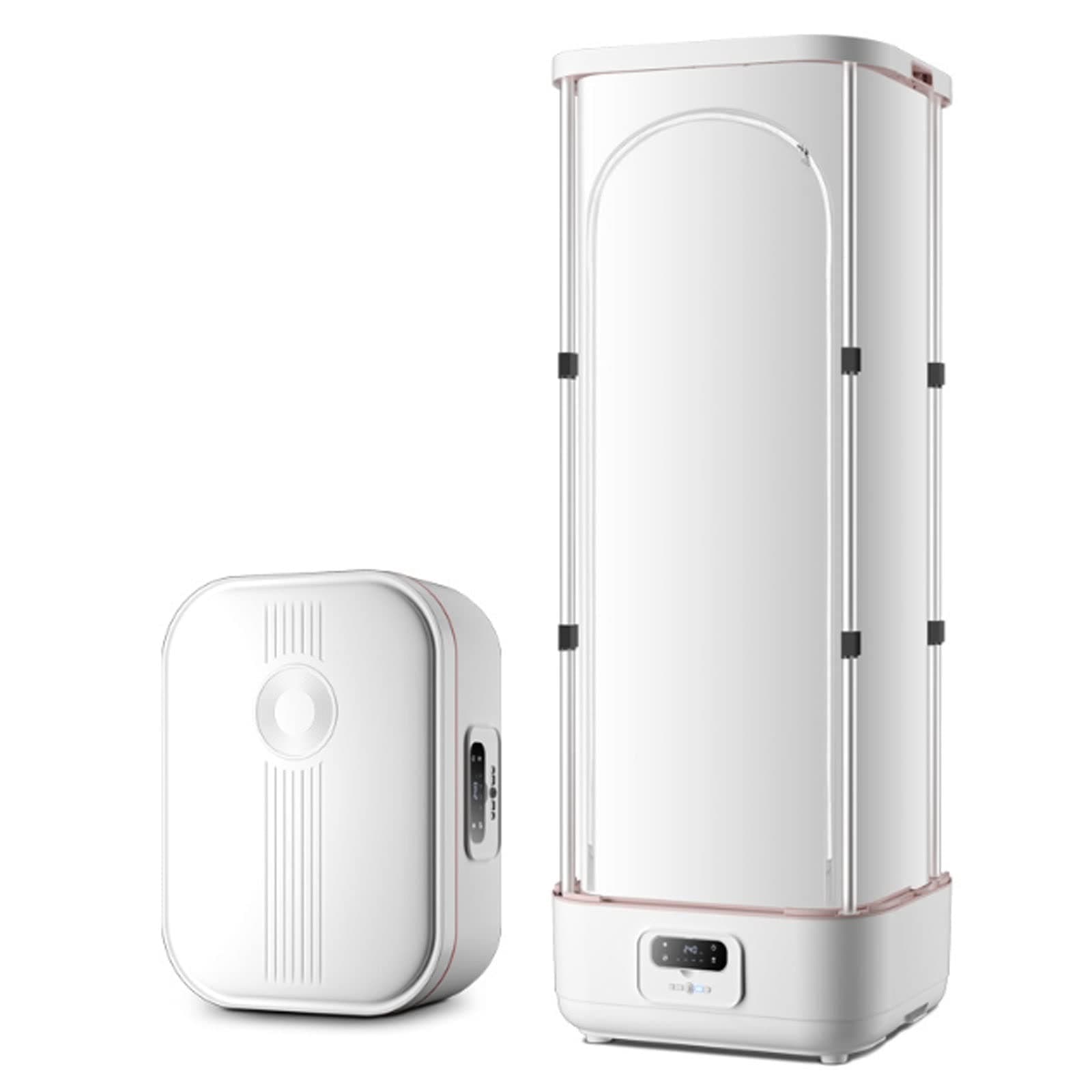 Automatic Ironing Machine and Clothes Dryer - Portable Steam Drying Machine for Household Use - Folding Wrinkle Removal and Mite Drying