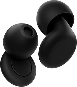OPEIIN Ear Plugs for Sleep - Flexible Silicone for Superior Hearing Protection,Ultra-Soft Reusable Noise-Reducing Earplugs for Sleep, Focus, Travel | Custom Fit with 8 Tips in XS/S/M/L | 28dB (SNR)