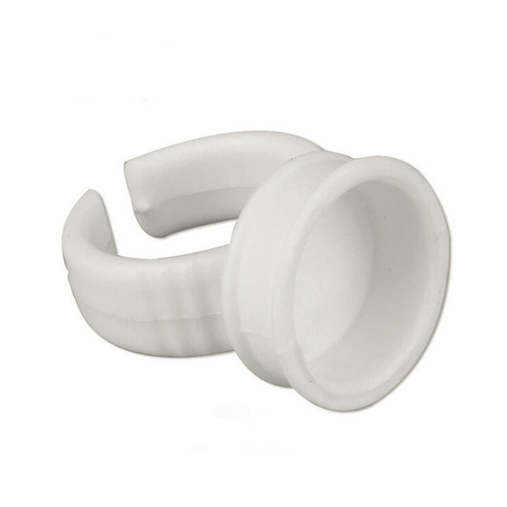 100pcs Permanent Makeup Disposable Finger Easy Ring Ink Holders/Cups Tattoo Accesories Supply