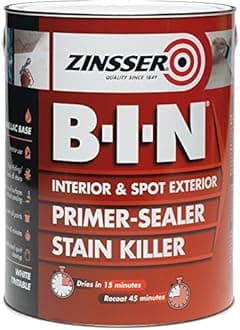 Zinsser B-I-N Primer Sealer Paint White 2.5L