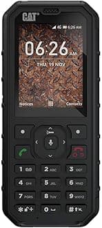 Caterpillar CAT B35 Dual-SIM 4GB IP68 (GSM Only, No CDMA) Factory Unlocked 4G/LTE Cellphone - UK/EU Version (Black)