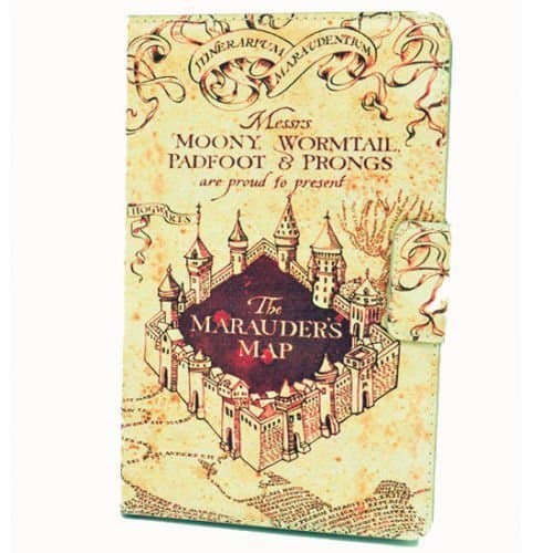 Hogwarts Marauder's Map Unique Design PU Leather Stand Case Smart Cover For Apple ipad mini 1/2 Mini 3 New