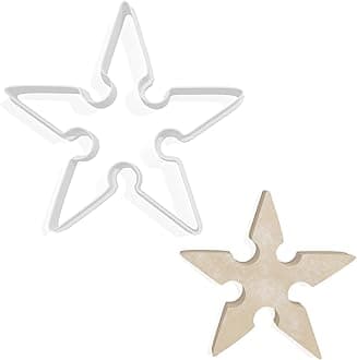Ninja Star Cookie Cutter - 3 Sizes